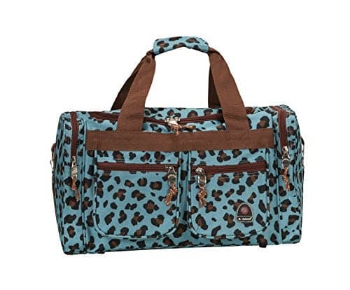 Rockland Bag, Blue Leopard, 19" Duffel