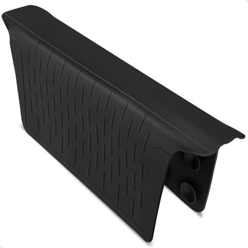 Cukwily Sink Saddle, Kitchen Sink Mat, Divider Protector Mat, No Odor, Super Soft, No Stains, 12.83'' x 11.1''