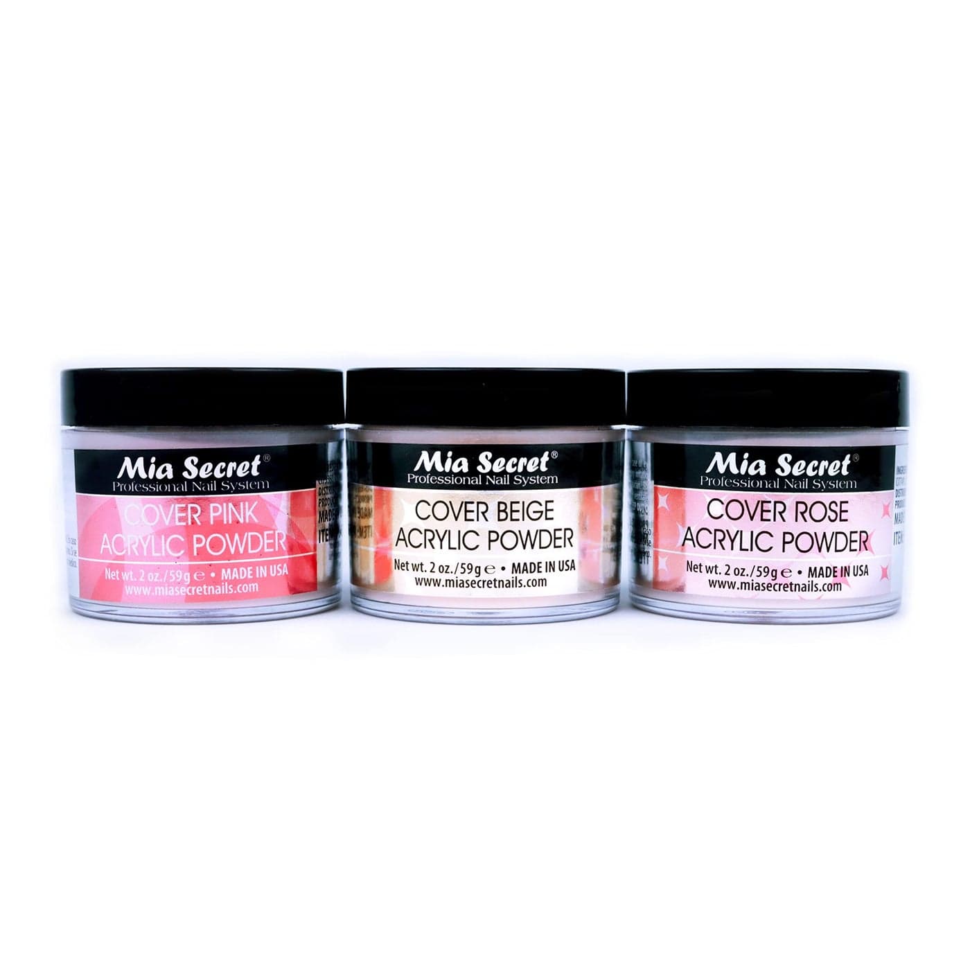 Mia Secret Cover Powder Set Rose Pink Beige