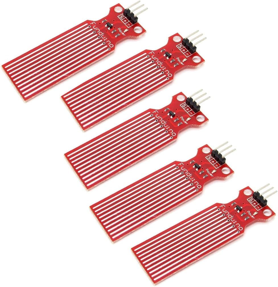 5PCS Rain Water Level Sensor Module Depth of Detection Liquid Surface Height Arduino