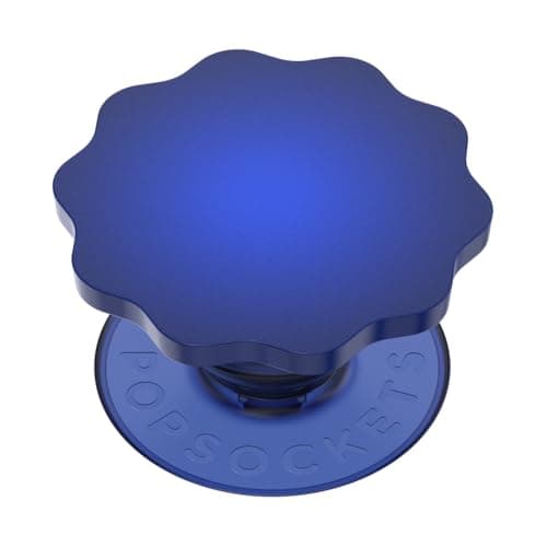 PopSockets Translucent Phone Grip with Expanding Kickstand, PopSockets for Phone, Adhesive Grip, Translucent PopGrip, Into The Woods - Molded Flower Cobalt