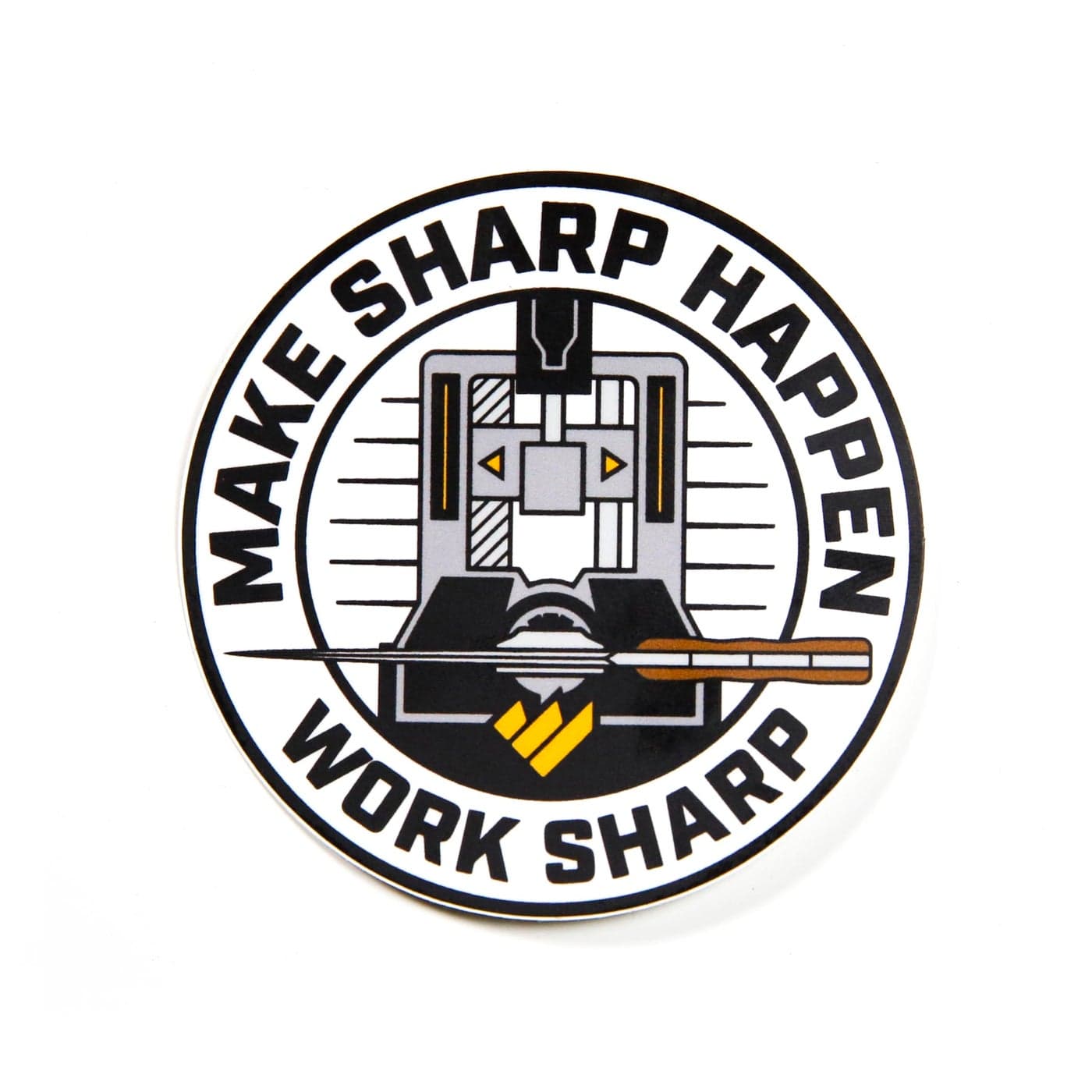 Work Sharp Knife Sharpening Sticker Water Bottle Vinyl Sticker