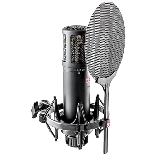 SE ELECTRONICS sE2200 Large-Diaphragm Cardioid Condenser Microphone with 80/160Hz Highpass Filter and 10/20dB Pad