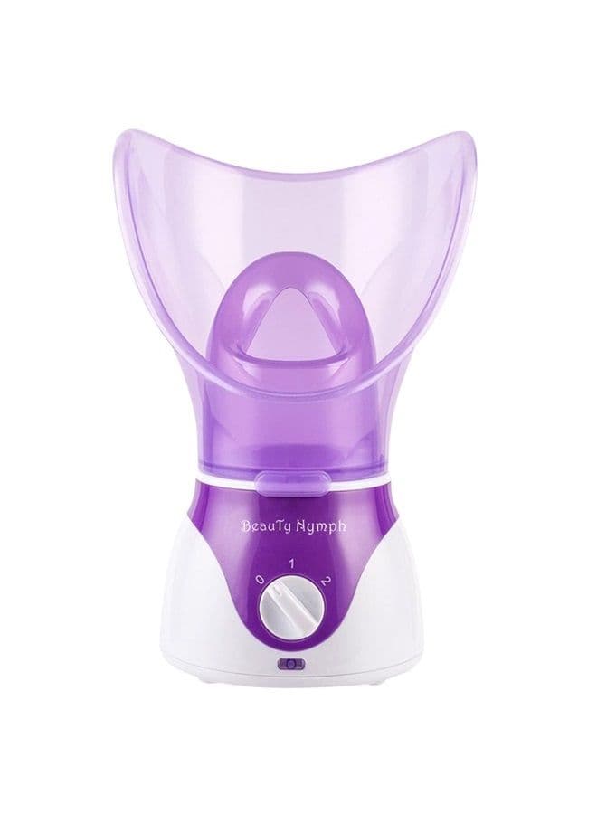 Face Steamer,Beauty Nymph Spa Home Facial Steamer Sauna Pores and Extract Blackheads, Rejuvenate and Hydrate Your Skin for Youthful Complexion- Face Steaming Skincare Deep Cleanse SPA (Purple A)