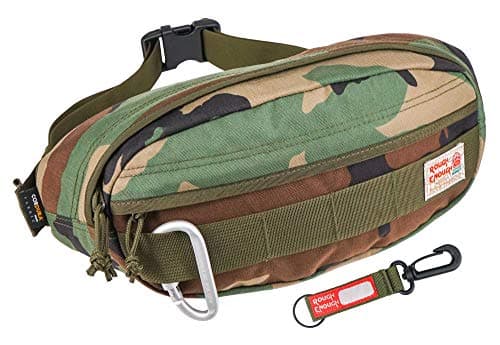 Rough Enough Tactical Fanny Pack for Men Crossbody Waist Bag for Hunting Fishing Hiking Travel Army Green Camo Cordura