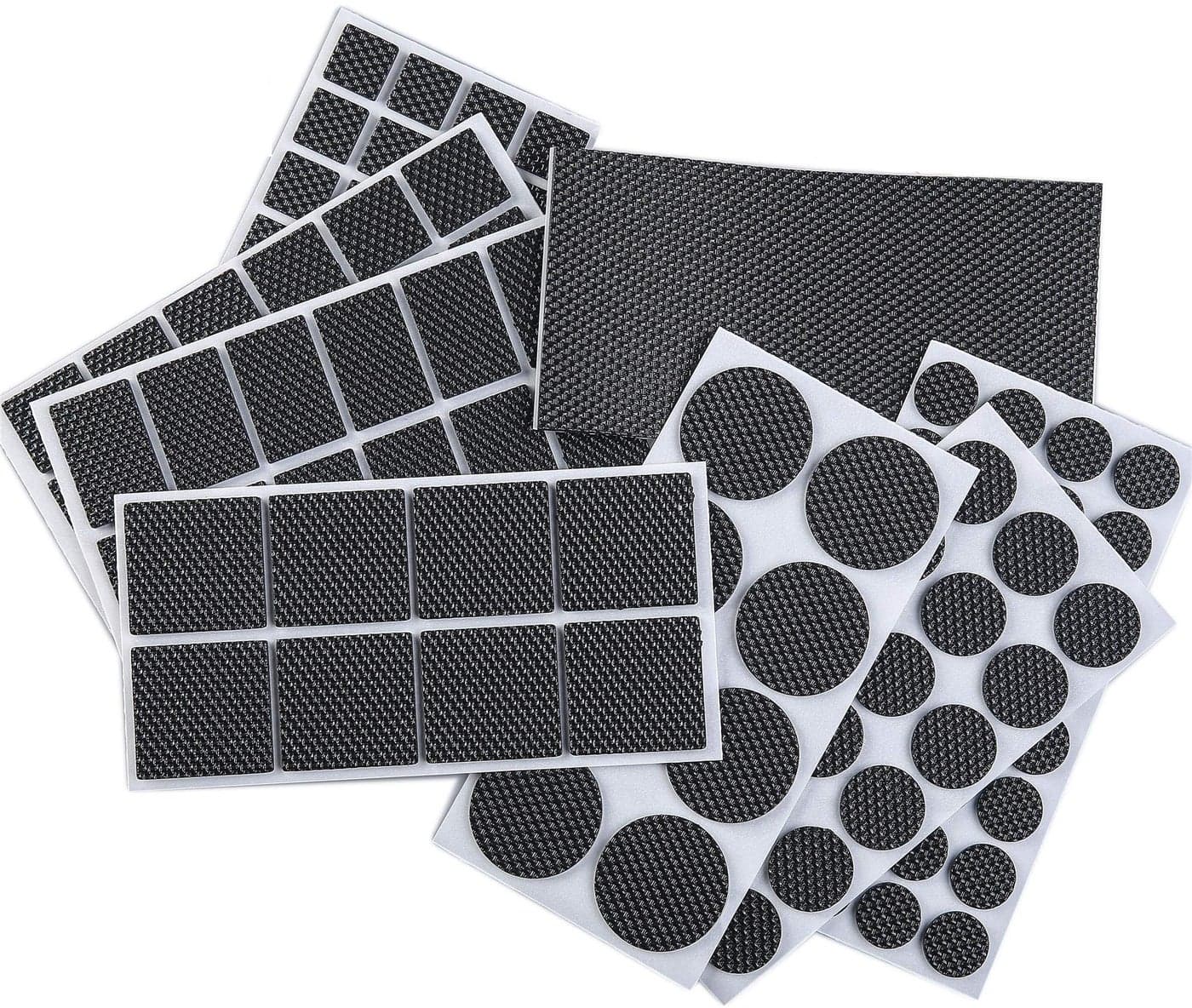 129 Pieces Furniture Pads Heavy Duty Adhesive Furniture Pads Furnigear Best Chair Leg Pads Assorted Sizes Protect Your Hardwood Laminate Flooring Black