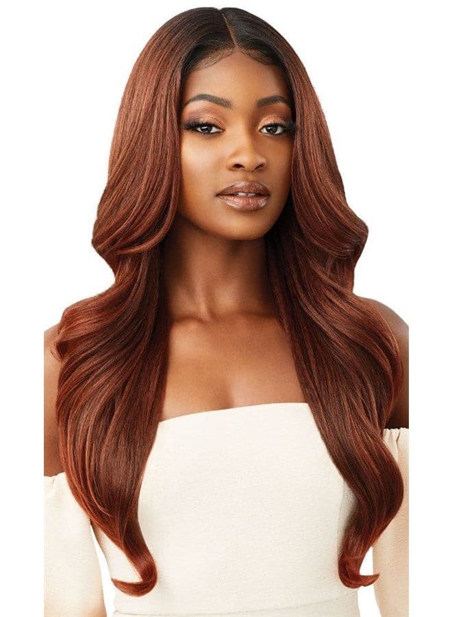 melted Hairline Lace Front Wig Frontal Effect Hairline HD Transparent Lace SERAPHINE (1B)