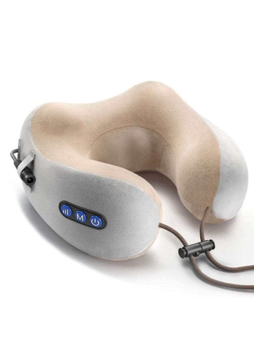 Neck Massager U Shape Pillow Electric Rechargeable Massager Travel Pillow Combination