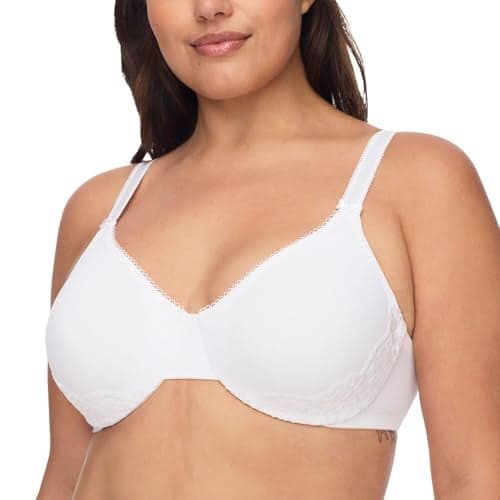 Olga womens Luxury Lift Underwire bras, White, 36DD US
