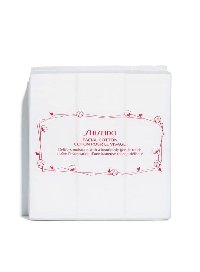 Facial Cotton Pads - Includes 165 Squares - For Softener Application & Makeup Removal - 100% Natural, Super Soft