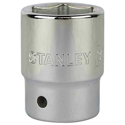 Stanley Chrome Vanadium Steel Stmt89330-8B 6 Point 3/4'' 30Mm Standard Socket (Silver)