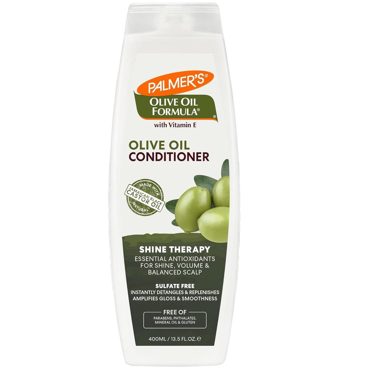 Palmers Olive Oil Conditioner For Shine Volume Balanced Scalp Free Of Sulfates Parabens Phthalates Mineral Oil Gluten 400Ml1 Count