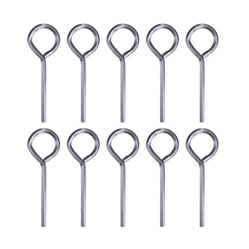 Sfemn 3/32” Hex Key Dogging Key Allen Key with Full Loop, Allen Wrench Door Key, Solid Metal – 10 Packs