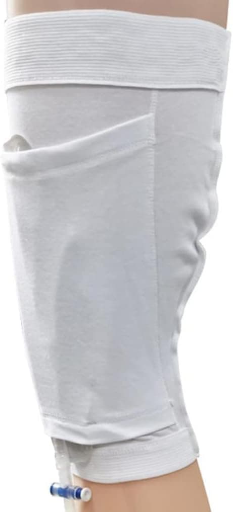 Catheter Leg Bag Holder Catheter Sleeve Urine Leg Bag Catheter Sleeves Catheter Bag Holder Leg Strap Urinary Drainage Bag Cover for MenWomen Stay in Place Urine Bags for Legs L
