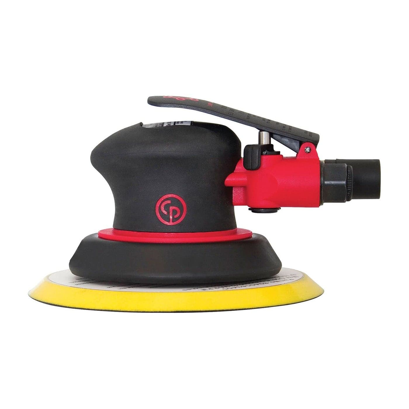 Chicago Pneumatic CP7255 Air Random Orbital Sander Tool Home Improvement Woodworking Tools Polisher Rust Removal Sanding Tool NonVacuum PSA 6 Inch 150 mm 028 HP 210 W 12000 RPM One Size Factory