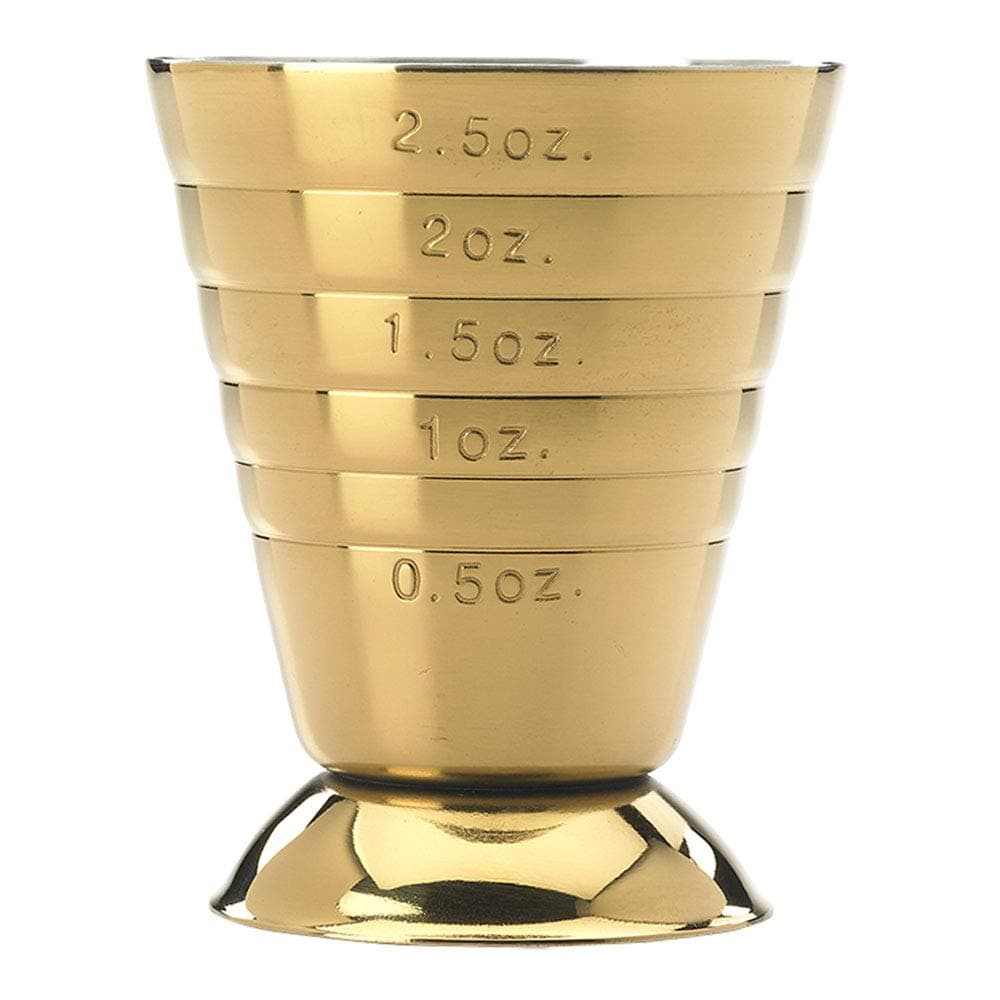 Barfly Drink Measure 25 oz Gold