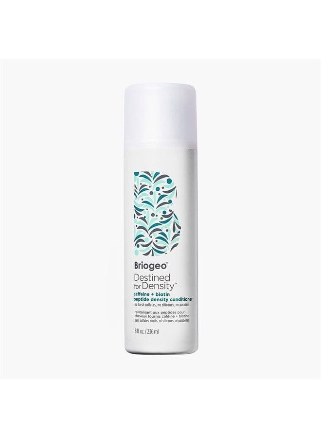 Destined For Density Caffeine + Biotin Peptide Density Conditioner, Increases Hair Thickness and Density, Vegan, Phalate & Paraben-Free, 8 Ounces