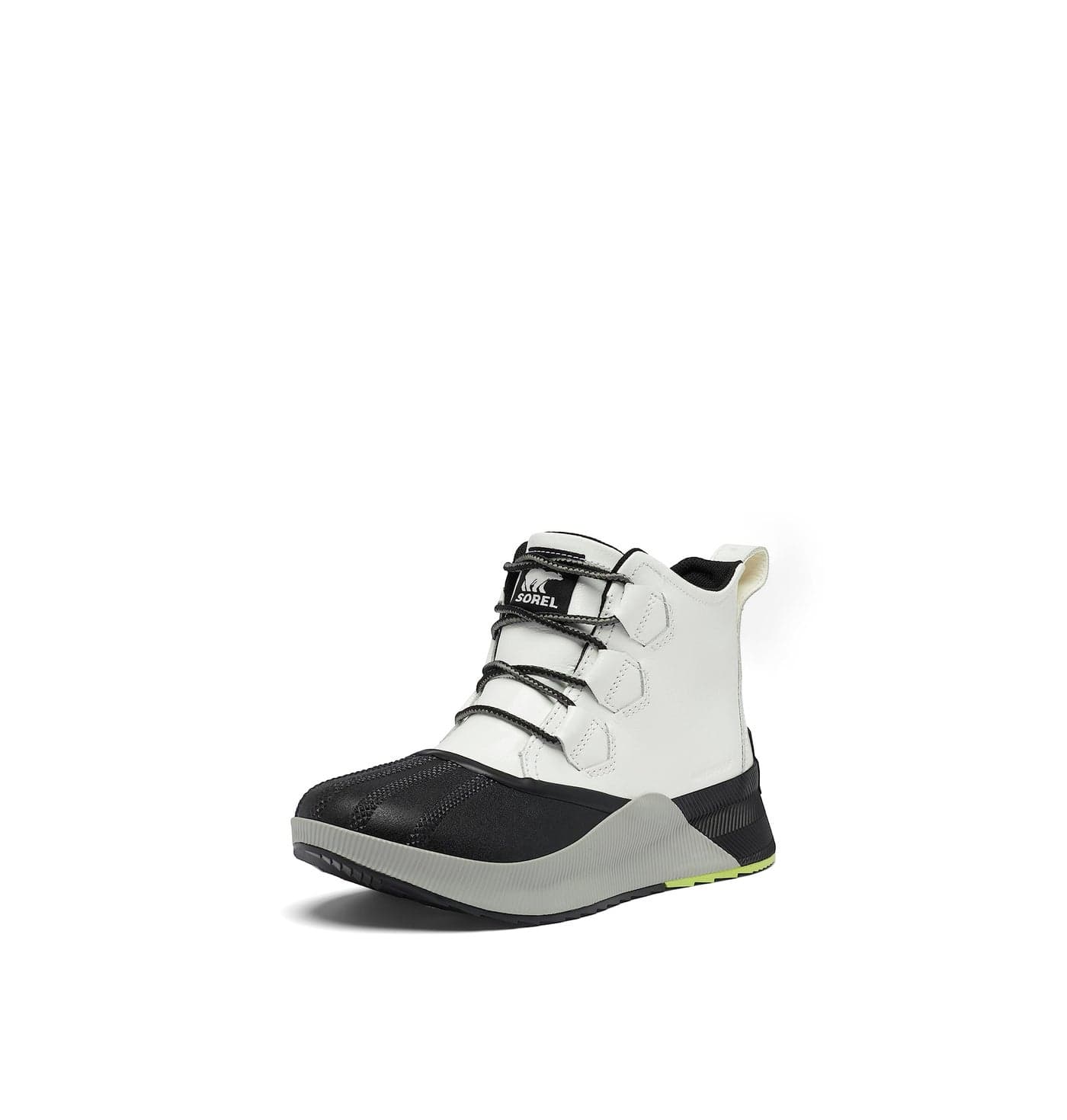 Sorel Womens Out N About III Classic Waterproof Boots Sea Salt Black Size 65
