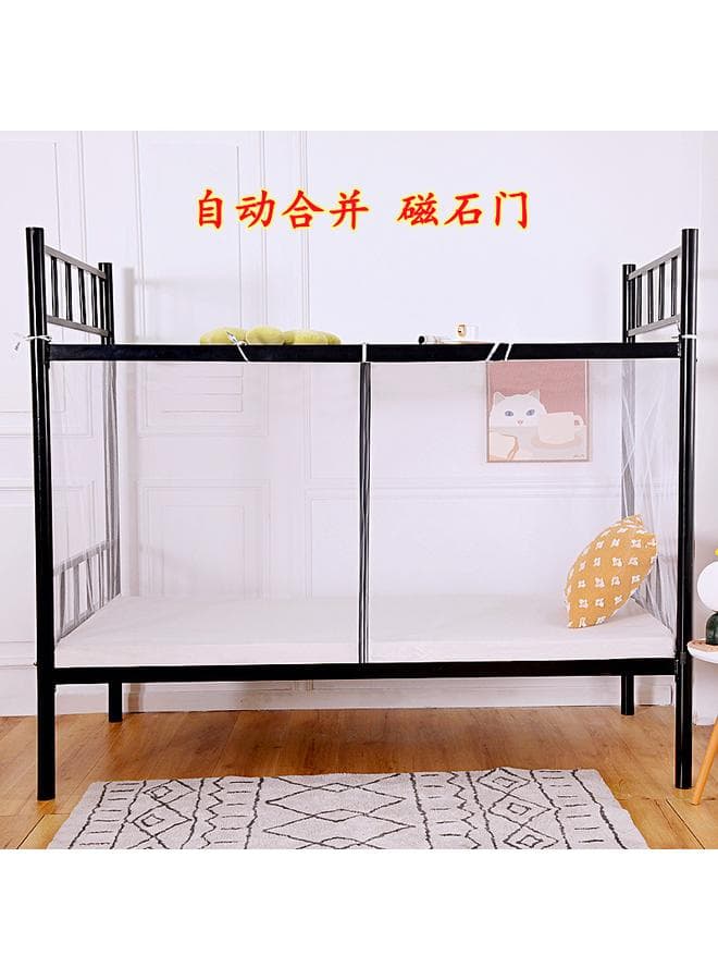 Encrypted New Student Mosquito Net Dormitory Bunk 0.9 Meters 1.2m Single Bed Double-sided Zipper 1.5 Home Shading