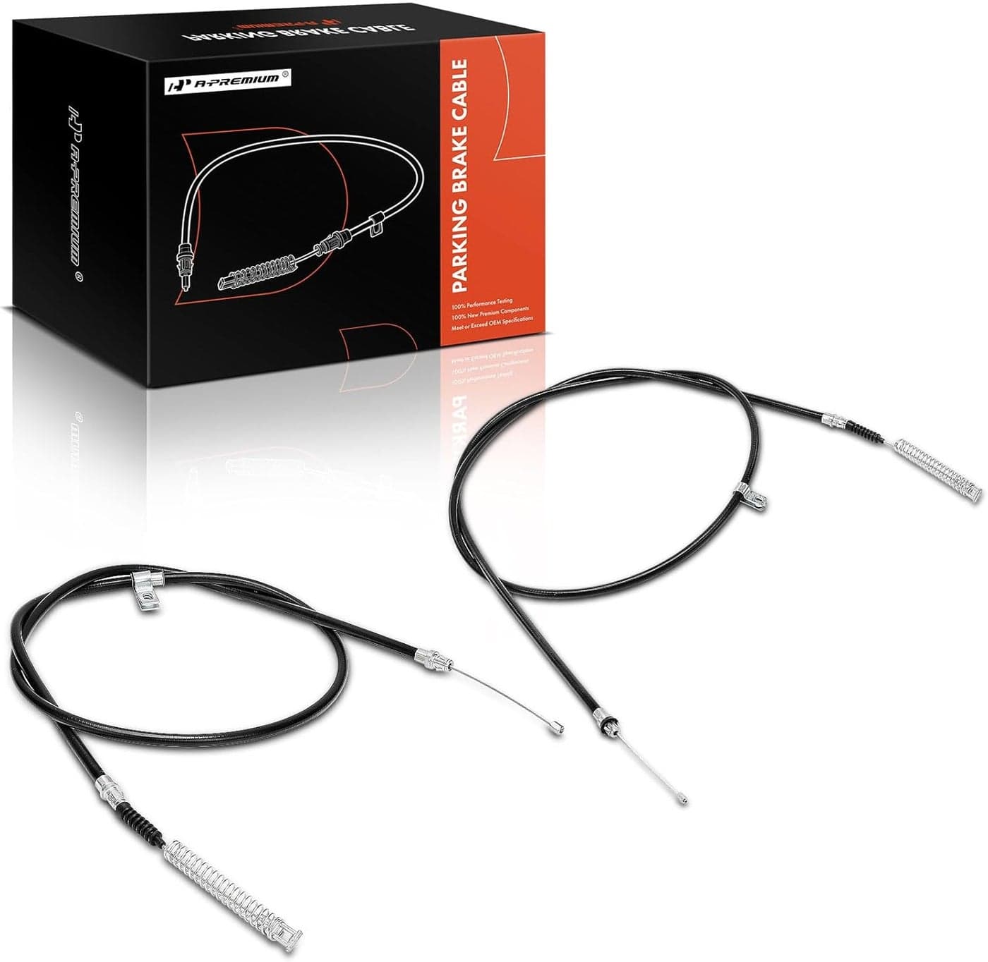 A-Premium Rear Side Parking Brake Cable Assembly