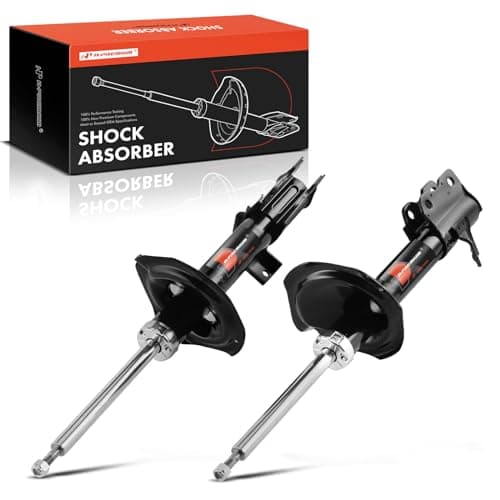 A-Premium Rear Struts Compatible with Nissan X-Trail 2005-2006 - 2x Replacement Suspension Bare Strut Shock without Coil Spring