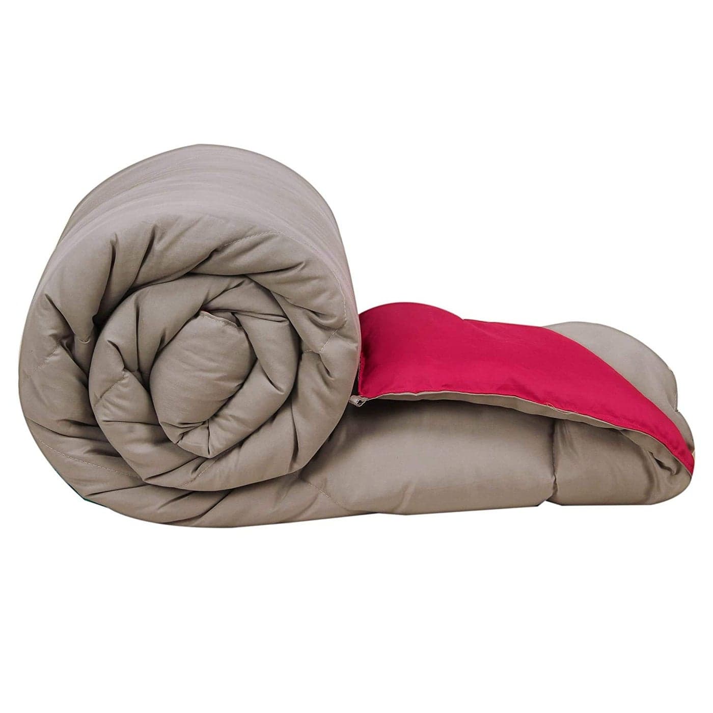 SVT Microfiber 200TC Comforter Double Bed_Grey Pink