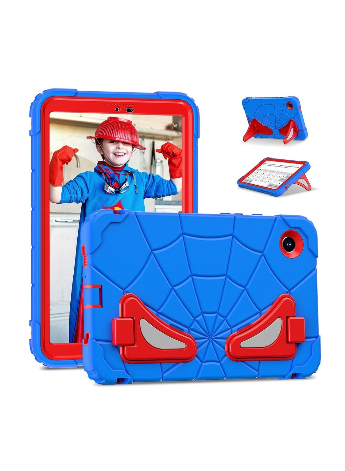 For Galaxy Tab A9 Case,A11 / A9 8.7 Inch 2025/2023,Samsung Galaxy Tab A9 8.7 Inch Case Kids 2023 Samsung Tablet Cases with Stand Thickned Corner Impact Protection Samsung Tab A9 Case 8.7 Inch (Multi color)