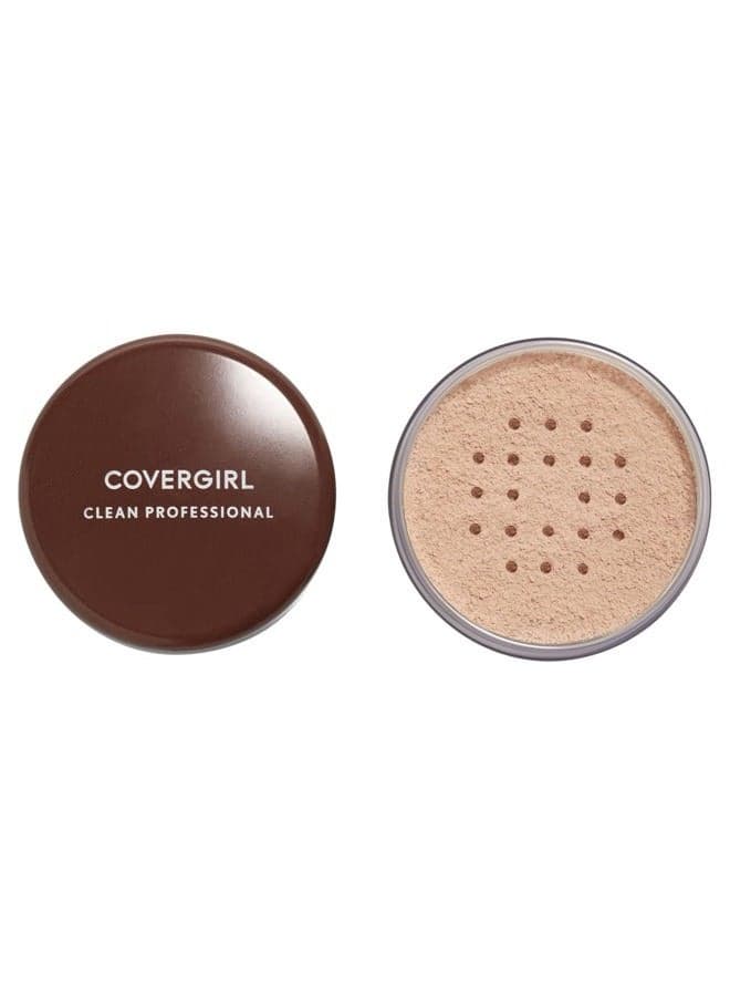 Professional Loose Finishing Powder, Translucent Light Tone, Sets Makeup, Controls Shine, Won't Clog Pores, 0.7 Ounce (Packaging May Vary)