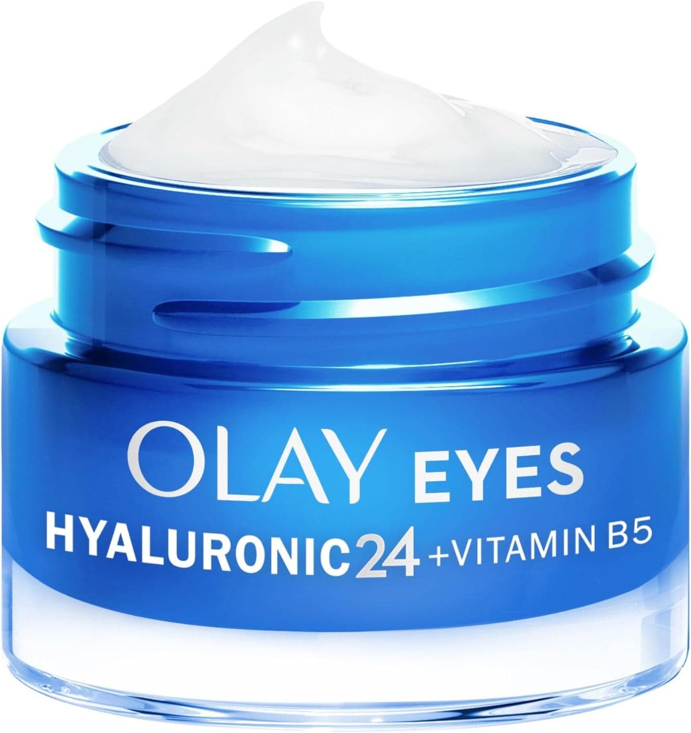 Olay Hyaluronic Acid Eye Cream Skincare With Niacinamide 99 Purity And Vitamin B5 Panthenol Hydrating Skin Care with 3 Actions Plumps Smooths Hydrates Non Greasy Non Sticky 15ml