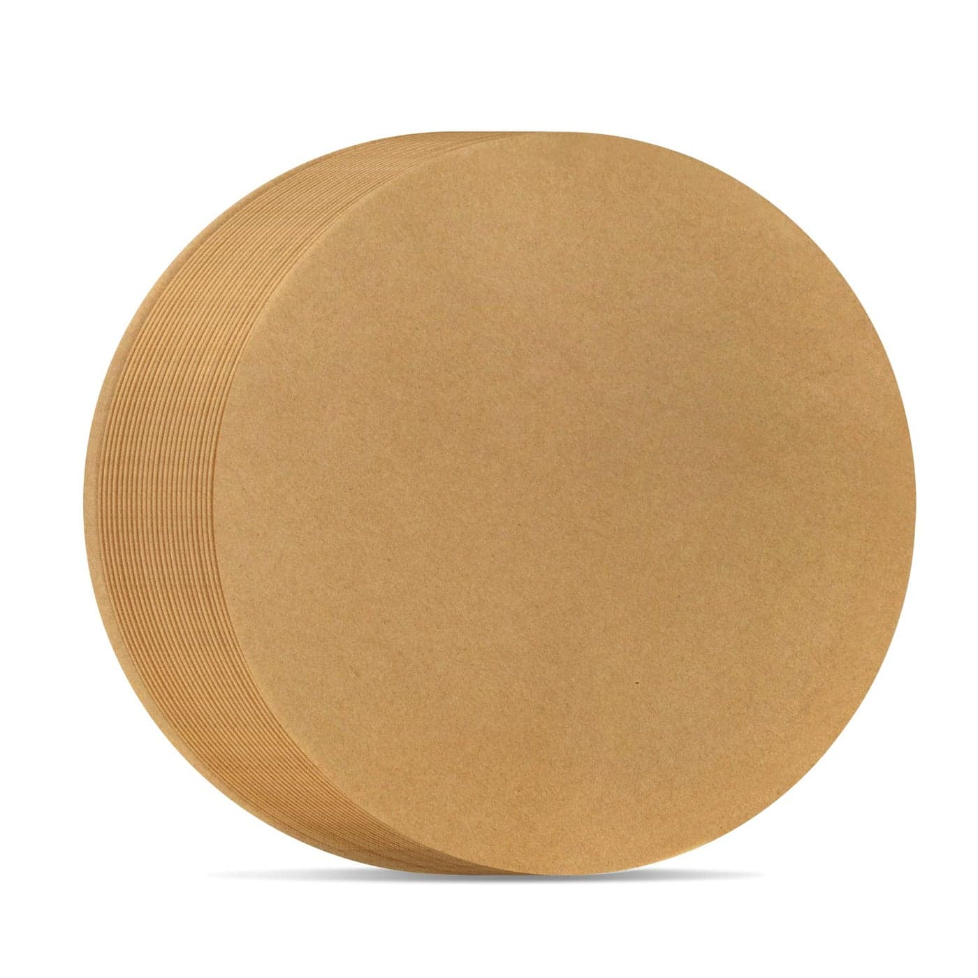 DISSKNIC 9 Inch Parchment Paper Rounds 100PCS Unbleached Round Parchment Paper 9 inch for Baking Precut Parchment Rounds for Round Cake Pans 9 inchRound Baking SheetsSpringform PanBamboo Steamer