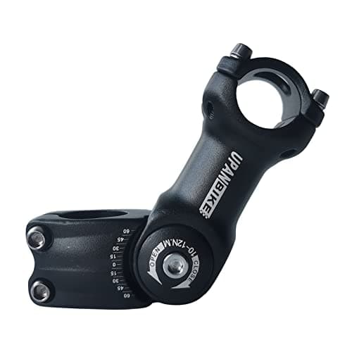 UPANBIKE Bike Stem Bicycle Adjustable Stem Aluminum Alloy Φ25.4mm Φ31.8mm * 28.6mm