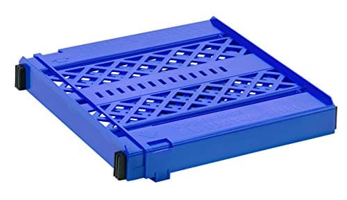 LockerMate Adjust-A-Shelf Locker Shelf, Easy to Use, Extends to Fit Your Locker, Blue