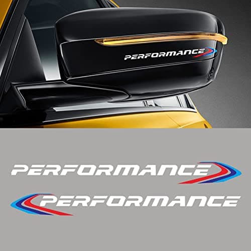Side View Mirror Sticker for BMW 1 2 3 4 5 6 7 Series X1 X2 X3 X4 X5 X6 X7 M3 M5 Z4 Side View Mirror StickerWhite