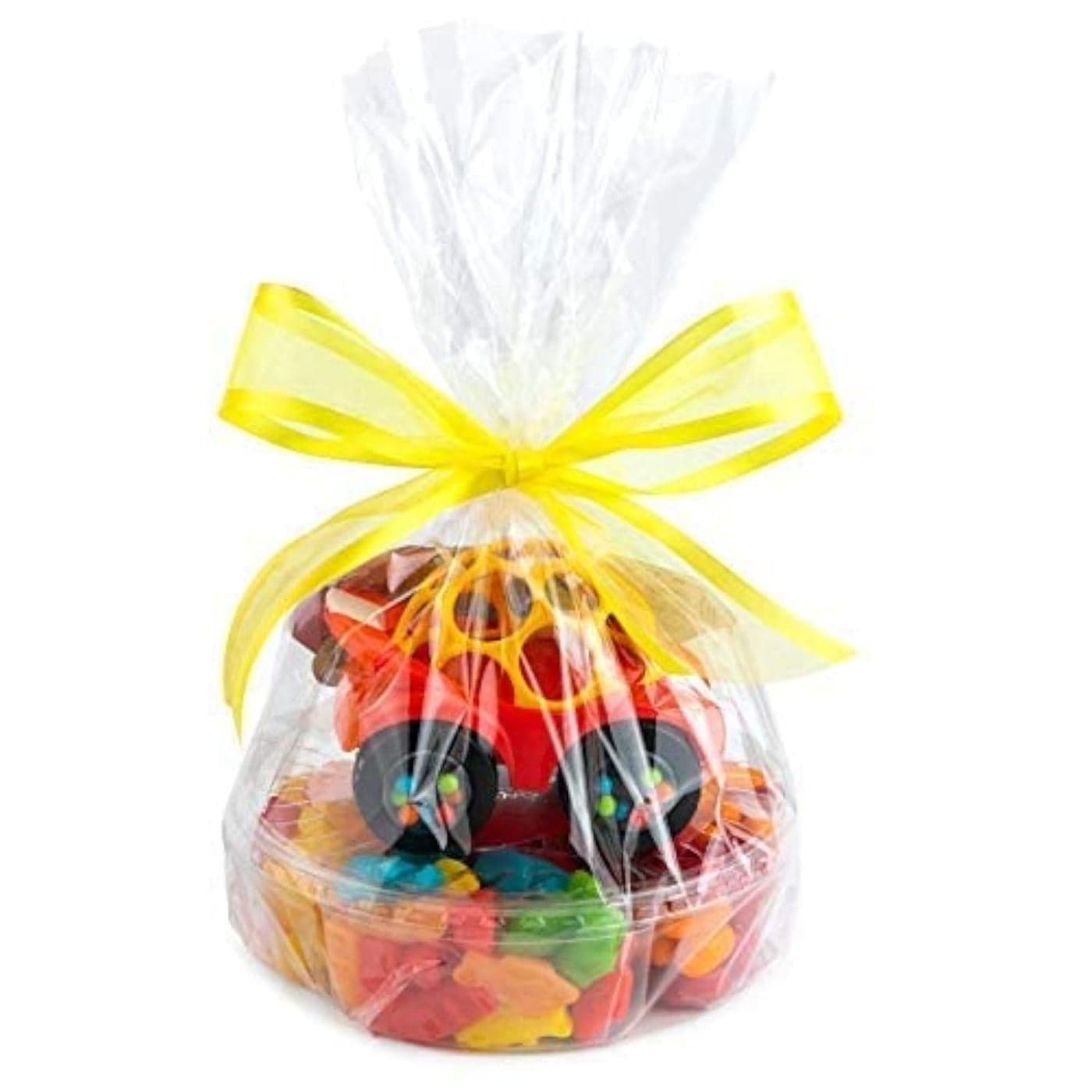 Purple Q Crafts Clear Basket Bags 12 x 18 Cellophane Gift Bags for Small Baskets and Gifts 12 Mil Thick 10 bags