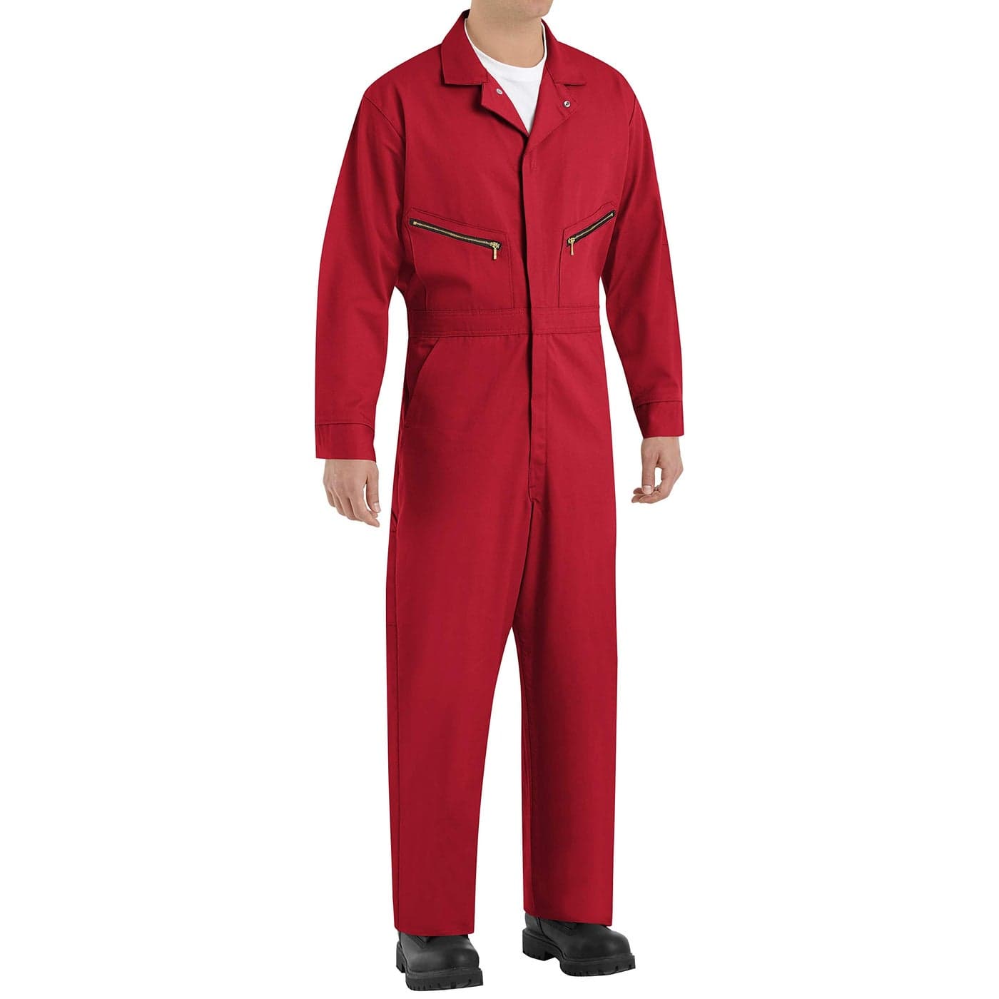 Red Kap Mens ZipFront Cotton Coverall 38