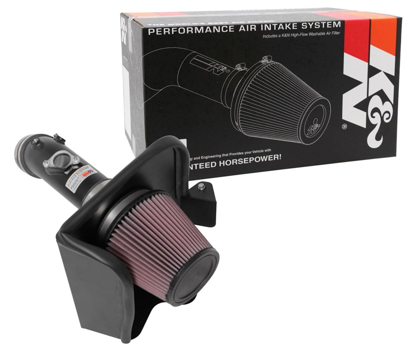 KN Cold Air Intake System HighFlow Air Filter Increase Performance Acceleration Compatible with 20182024 TOYOTA Camry 698621TTK