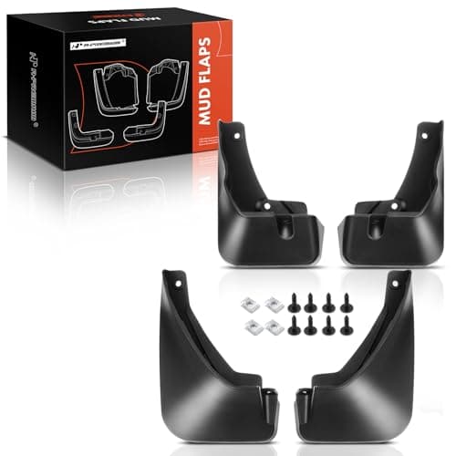 A-Premium Mud Flaps Compatible with Lexus NX250, NX350, NX350h, NX450h+, 2022, No Drilling Required Mud Guards with Hardware Accessories, Set of 4 Front and Rear