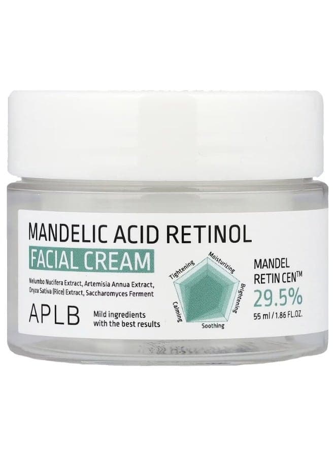 APLB, Mandelic Acid Retinol Facial Cream , 1.86 fl oz (55 ml)