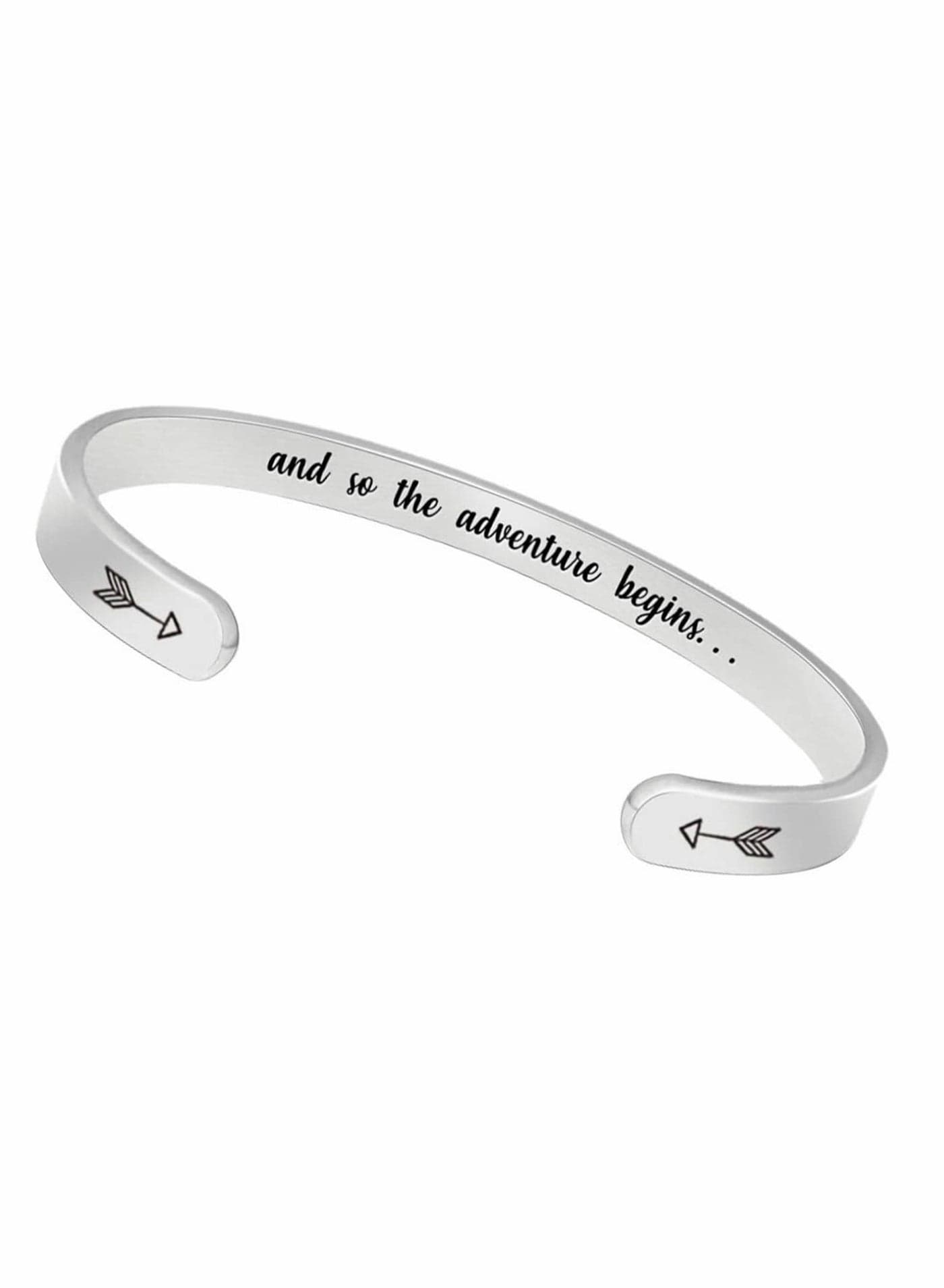 Bracelets for Women, C-Shape Cuff Bracelets Adjustable Minimalist Bangles