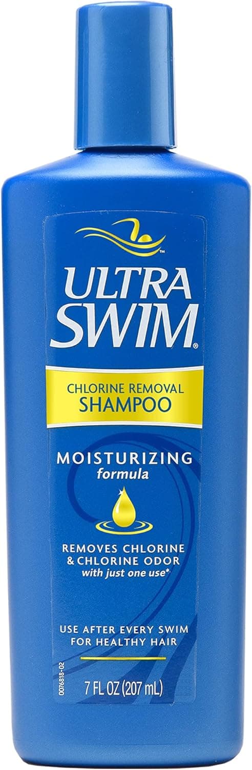 UltraSwim Chlorine Removal Shampoo, Moisturizing Formula 7 oz (Pack of 9)