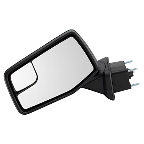 TRQ Driver Side Power Heated Manual Folding Mirror Textured Black Compatible with 20192023 GMC Sierra 1500 2022 Sierra 1500 Limited