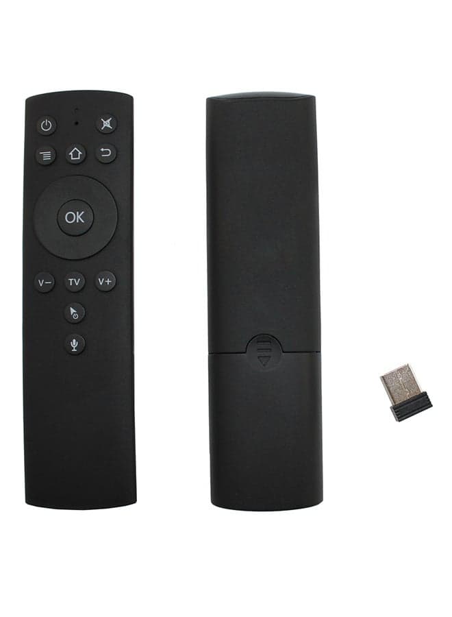 Wireless Air Mouse Remote Control For Smart TV Black
