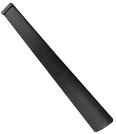 Ebony Full Size Violin Fingerboard with Nut - Full Size Violin Accessory