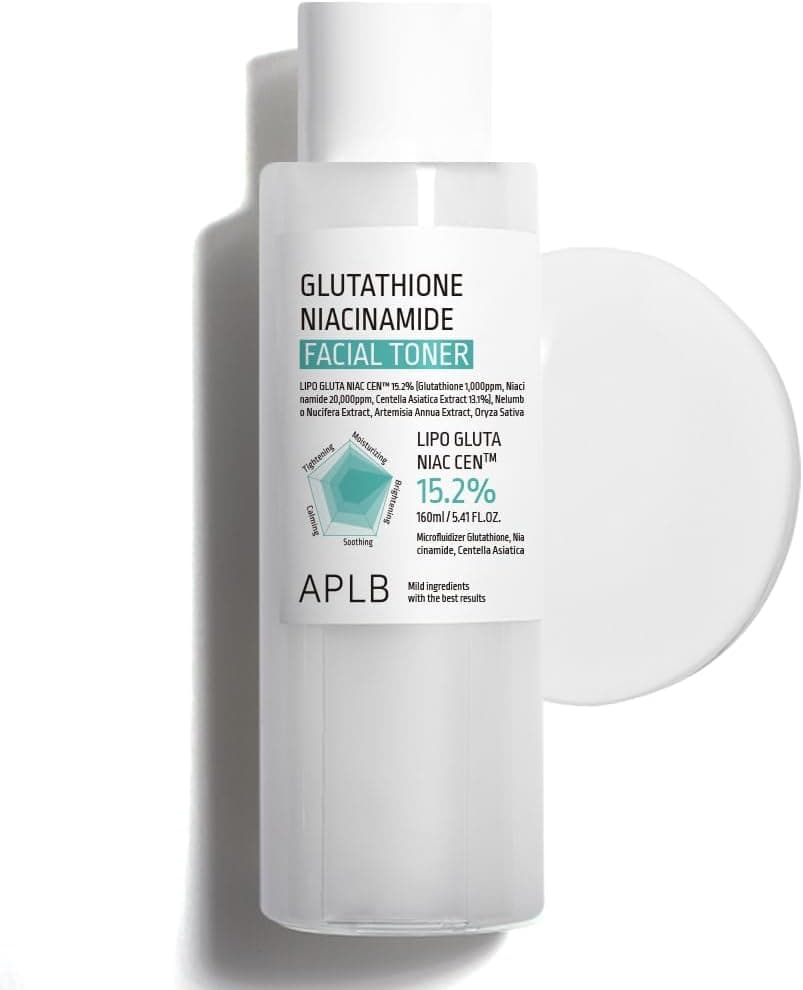 APLB Glutathione Niacinamide Facial Toner LIPO GLUTA NIAC CEN 152 541 FLOZKorean Skincare Replenishing Moisture Revitalize for Gentle and Improve Skin Texture Through Niacinamide