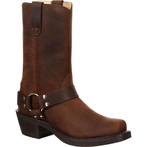 Durango Women's RD594 10" Crossroads Harness Boot,Brown,8.5 M US