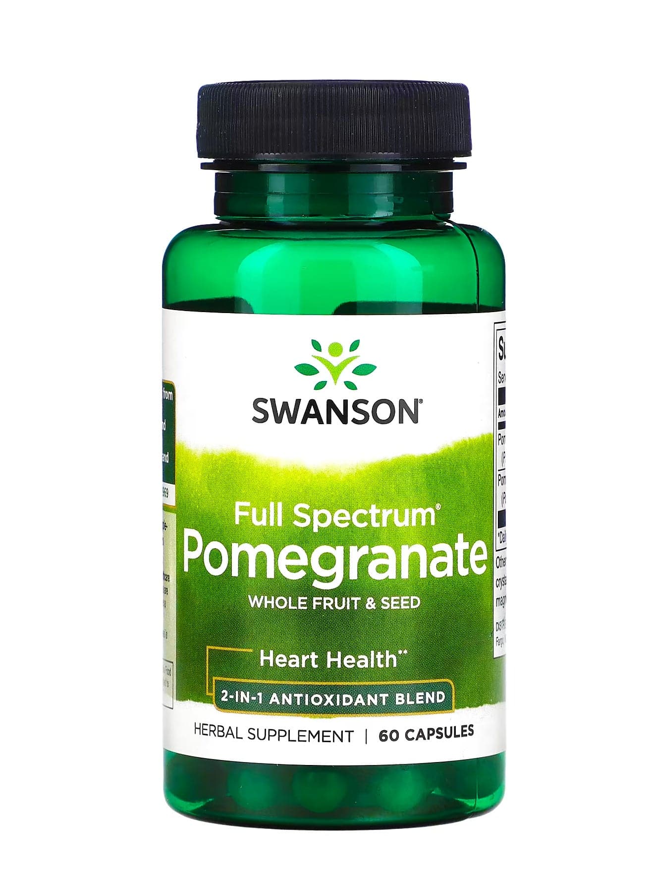 Full Spectrum Pomegranate, Whole Fruit & Seed, 60 Capsules