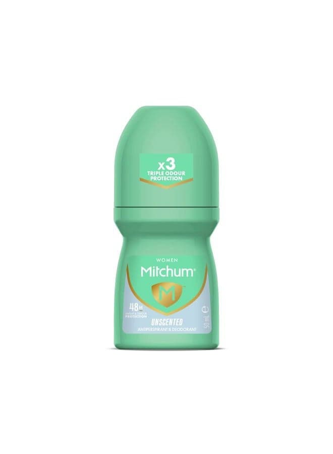 50ml Advanced Control Women Roll-On Unperfumed Anti-Perspirant and Deodorant