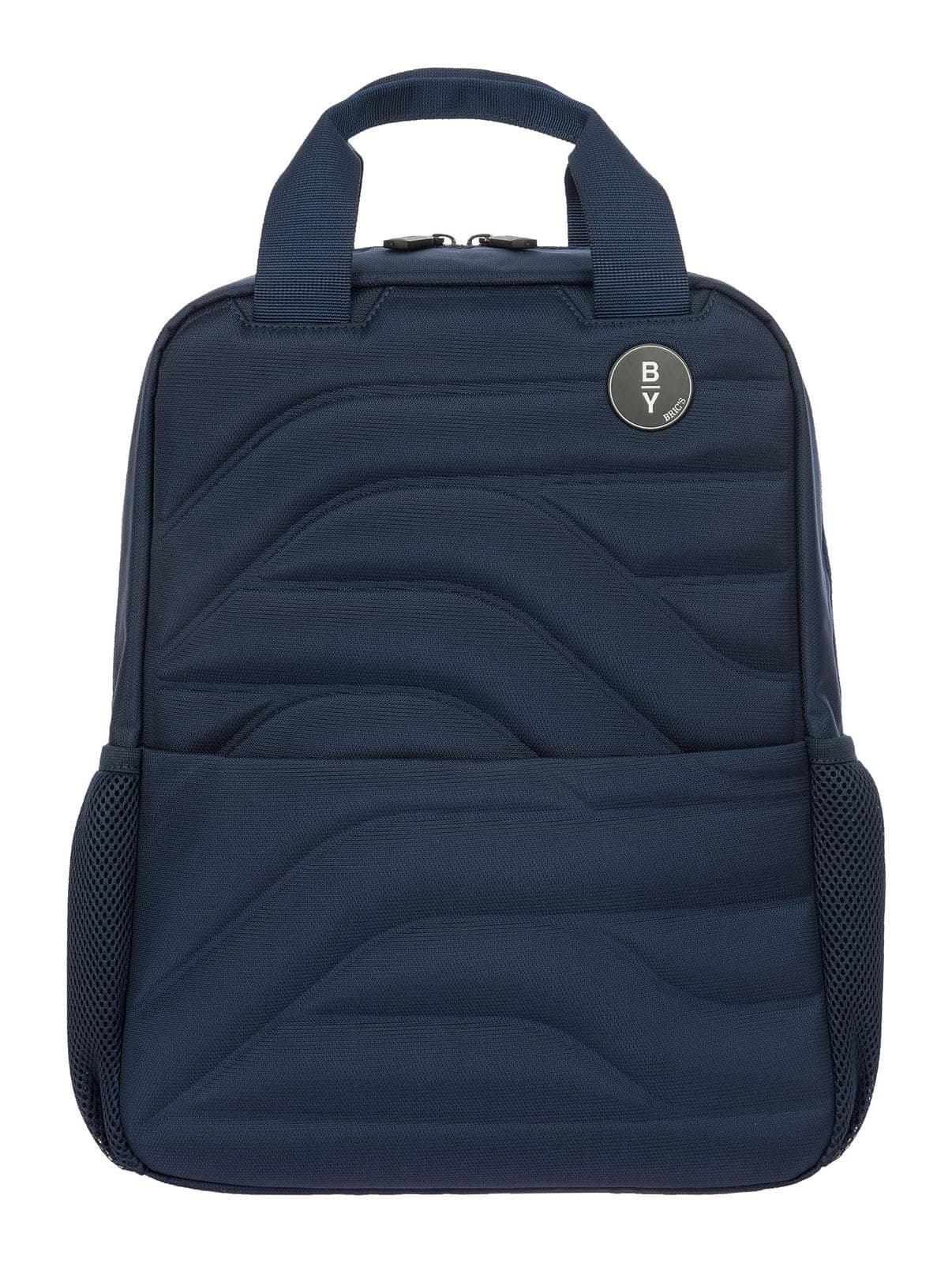 Bric's B|Y Ulisse Backpack, Lightweight Travel Daypack with Smart Sleeve and Multiple Organizational Pockets - Ocean Blue