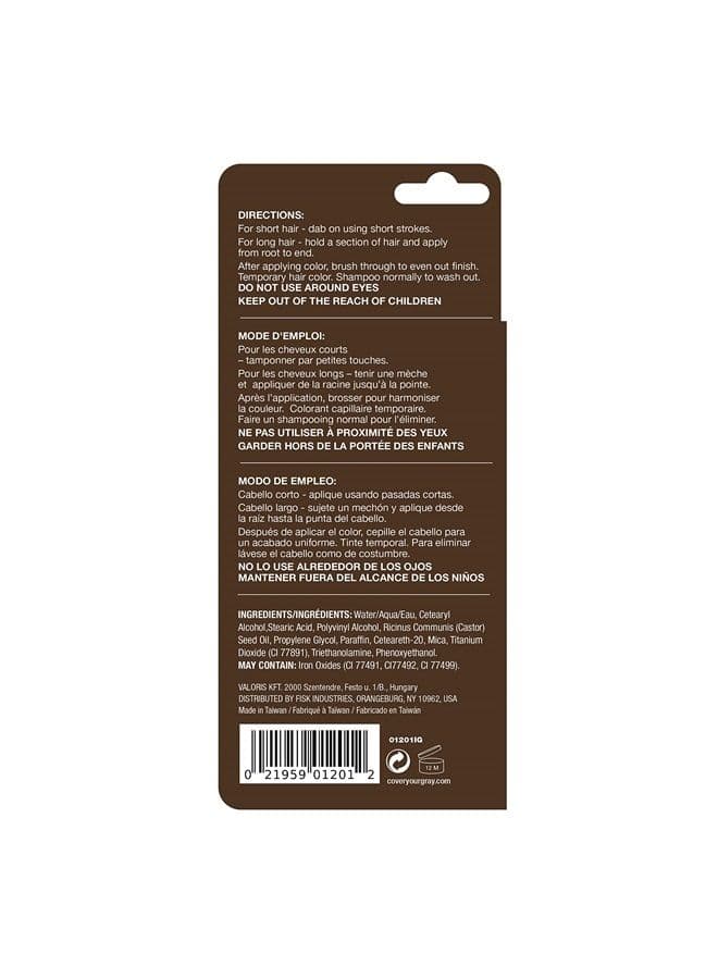 Pro-Growth Hair Touch-up with Castor Oil - Dark Brown