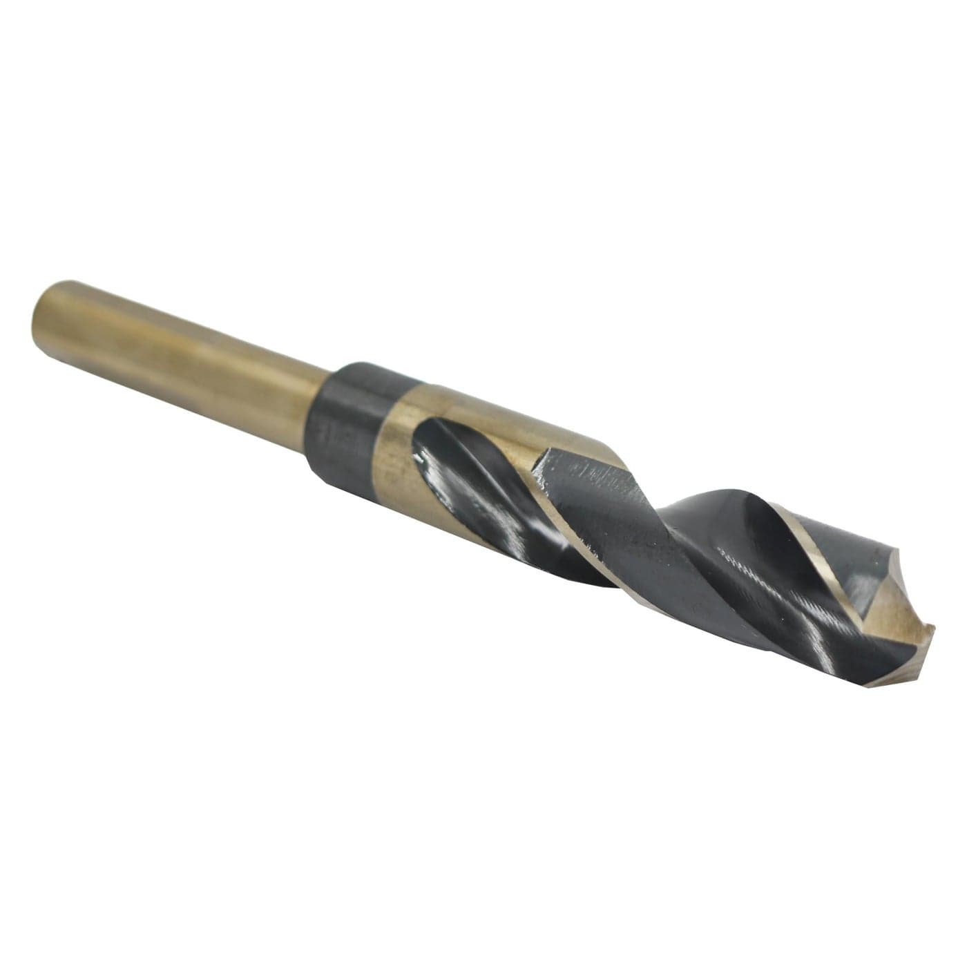 Drill America KFDRSD34 34 Reduced Shank High Speed Steel Black Gold KFD Drill Bit with 12 Shank KFD Series